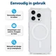 Apple iPhone 16 Pro Max MagSafe Hoesje Schokbestendig en Dun TPU Transparant afbeelding 11