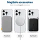 Apple iPhone 16 Pro Max MagSafe Hoesje Schokbestendig en Dun TPU Transparant afbeelding 5