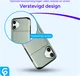 Apple iPhone 16 Hoesje met Slider Kaarthouder Back Cover Groen afbeelding 5