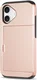 Apple iPhone 16 Hoesje met Slider Kaarthouder Back Cover Roze afbeelding 9