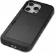 Apple iPhone 16 Pro Hoesje met Slider Kaarthouder Back Cover Zwart afbeelding 11