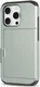 Apple iPhone 16 Pro Hoesje met Slider Kaarthouder Back Cover Groen afbeelding 10