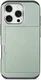Apple iPhone 16 Pro Hoesje met Slider Kaarthouder Back Cover Groen afbeelding 13