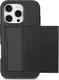 Apple iPhone 16 Pro Max Hoesje met Slider Kaarthouder Back Cover Zwart afbeelding 2