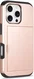 Apple iPhone 16 Pro Max Hoesje met Slider Kaarthouder Back Cover Roze afbeelding 5