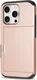 Apple iPhone 16 Pro Max Hoesje met Slider Kaarthouder Back Cover Roze afbeelding 10
