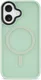 Apple iPhone 16 Hoesje met MagSafe Back Cover Matte Lichtgroen afbeelding 13