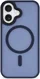 Apple iPhone 16 Hoesje met MagSafe Back Cover Matte Donkerblauw afbeelding 12