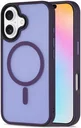 Apple iPhone 16 Hoesje met MagSafe Back Cover Matte Paars