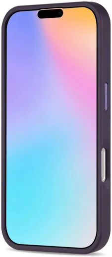 Apple iPhone 16 Hoesje met MagSafe Back Cover Matte Paars afbeelding 11