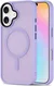 Apple iPhone 16 Hoesje met MagSafe Back Cover Matte Lila