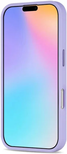 Apple iPhone 16 Hoesje met MagSafe Back Cover Matte Lila afbeelding 11