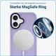 Apple iPhone 16 Hoesje met MagSafe Back Cover Matte Lila afbeelding 2