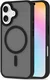 Apple iPhone 16 Hoesje met MagSafe Back Cover Matte Zwart afbeelding 16