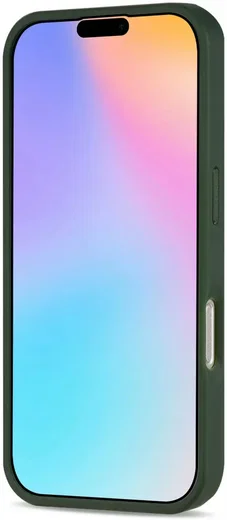 Apple iPhone 16 Hoesje met MagSafe Back Cover Matte Groen afbeelding 14