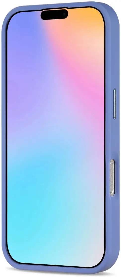 Apple iPhone 16 Hoesje met MagSafe Back Cover Matte Blauw afbeelding 11