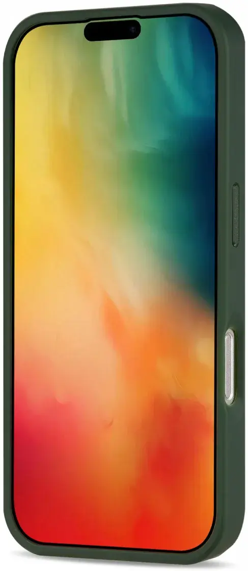 Apple iPhone 16 Plus Hoesje met MagSafe Back Cover Matte Groen afbeelding 11