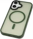 Apple iPhone 16 Plus Hoesje met MagSafe Back Cover Matte Groen afbeelding 12