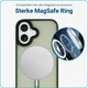 Apple iPhone 16 Plus Hoesje met MagSafe Back Cover Matte Groen afbeelding 2