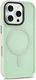 Apple iPhone 16 Pro Hoesje met MagSafe Back Cover Matte Groen afbeelding 15