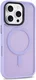 Apple iPhone 16 Pro Hoesje met MagSafe Back Cover Matte Lila afbeelding 14