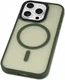 Apple iPhone 16 Pro Hoesje met MagSafe Back Cover Matte Donker Groen afbeelding 13
