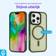 Apple iPhone 16 Pro Hoesje met MagSafe Back Cover Matte Donker Groen afbeelding 10