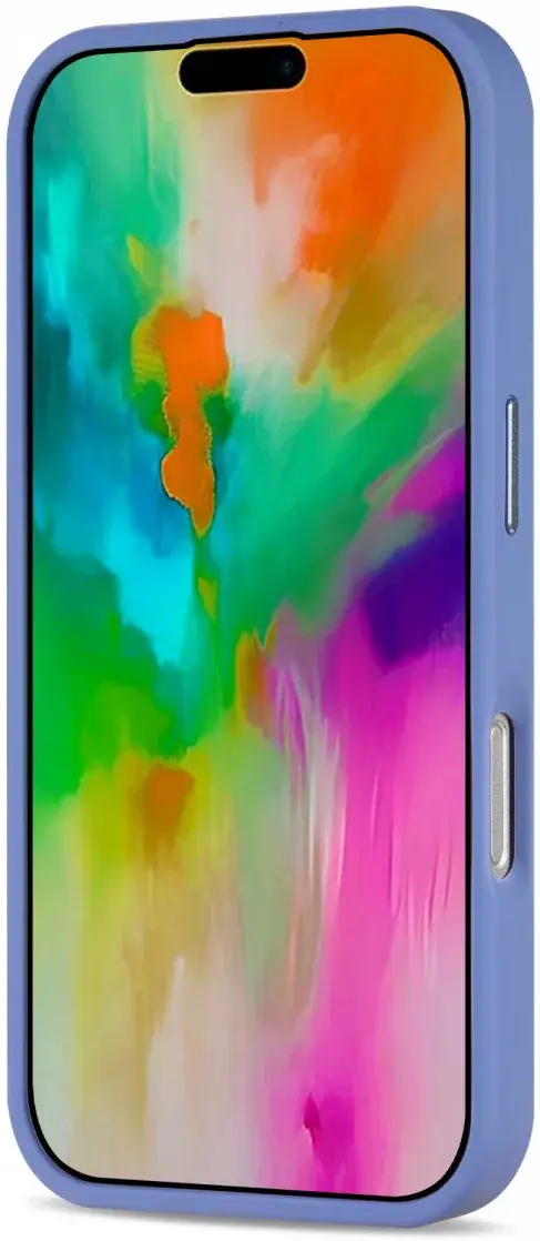 Apple iPhone 16 Pro Hoesje met MagSafe Back Cover Matte Lichtblauw afbeelding 12