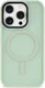 Apple iPhone 16 Pro Max Hoesje met MagSafe Back Cover Matte Groen afbeelding 14