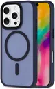 Apple iPhone 16 Pro Max Hoesje met MagSafe Back Cover Matte Blauw