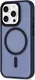 Apple iPhone 16 Pro Max Hoesje met MagSafe Back Cover Matte Blauw afbeelding 15