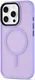 Apple iPhone 16 Pro Max Hoesje met MagSafe Back Cover Matte Lila afbeelding 11