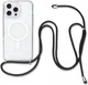 Apple iPhone 16 Pro Hoesje MagSafe Schokbestendig met Koord Transparant afbeelding 9