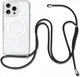 Apple iPhone 16 Pro Max Hoesje MagSafe Schokbestendig met Koord Transparant afbeelding 9