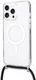 Apple iPhone 16 Pro Max Hoesje MagSafe Schokbestendig met Koord Transparant afbeelding 10