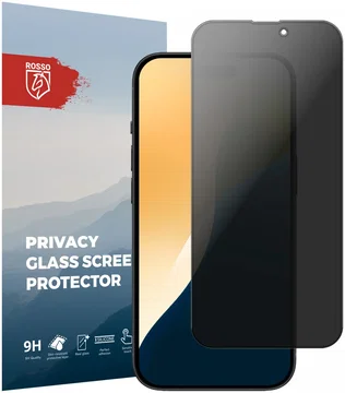 Rosso Apple iPhone 16 Pro Max 9H Tempered Glass Screen Protector Privacy