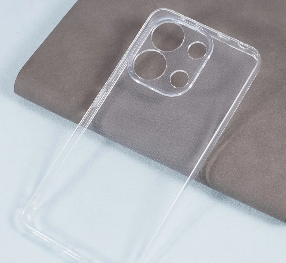 Xiaomi Redmi Note 13 4G Hoesje Dun TPU Back Cover Transparant afbeelding 4