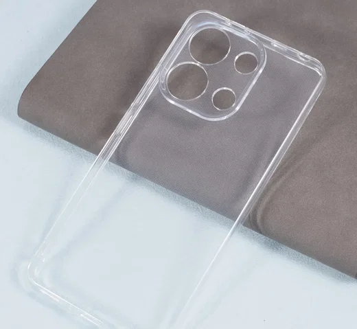 Xiaomi Redmi Note 13 4G Hoesje Dun TPU Back Cover Transparant afbeelding 4