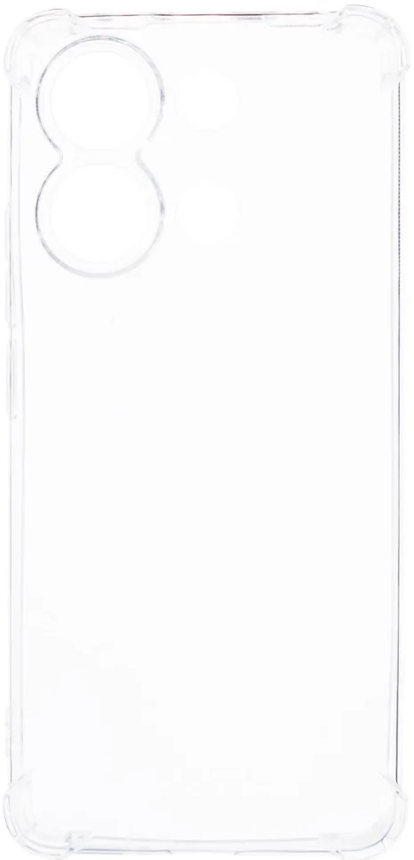 Xiaomi Redmi Note 13 4G Hoesje Schokbestendig en Dun TPU Back Cover Transparant afbeelding 2