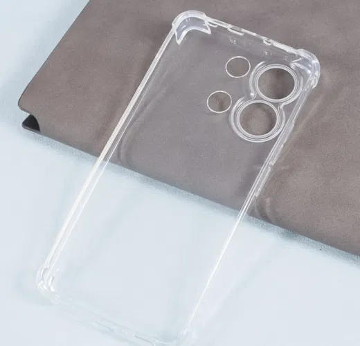 Xiaomi Redmi Note 13 4G Hoesje Schokbestendig en Dun TPU Back Cover Transparant afbeelding 4