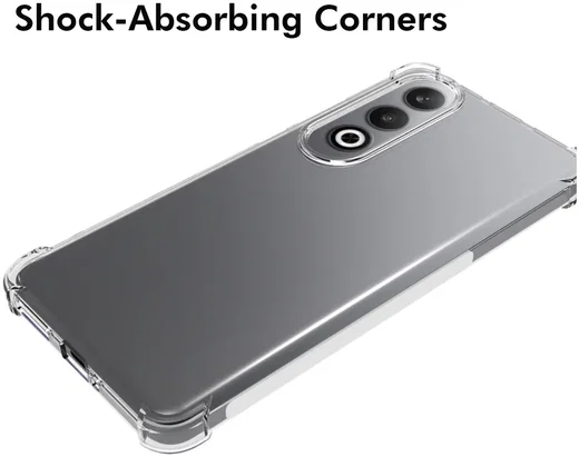 OnePlus Nord CE 4 Hoesje Schokbestendig en Dun TPU Back Cover Transparant afbeelding 5