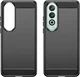 OnePlus Nord CE 4 Hoesje Geborsteld TPU Flexibele Back Cover Zwart afbeelding 2
