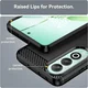 OnePlus Nord CE 4 Hoesje Geborsteld TPU Flexibele Back Cover Zwart afbeelding 7