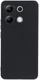 Xiaomi Redmi Note 13 4G Hoesje Matte Back Cover Dun TPU Zwart afbeelding 1