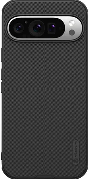 Nillkin Frosted Shield Google Pixel 9 Pro XL Hoesje MagSafe Back Cover Zwart