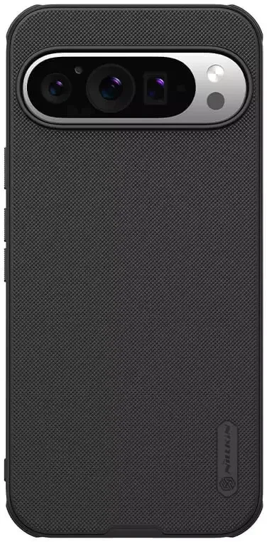 Nillkin Frosted Shield Google Pixel 9 / 9 Pro Hoesje MagSafe Back Cover Zwart afbeelding 1