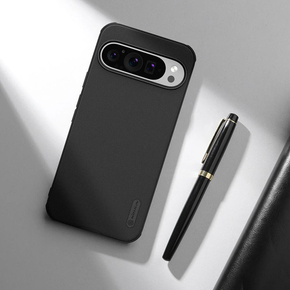 Nillkin Frosted Shield Google Pixel 9 / 9 Pro Hoesje MagSafe Back Cover Zwart afbeelding 14