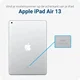 Apple iPad Air 13 (24/25/26) Hoes Waterdicht Full Protect Cover IP68 Zwart afbeelding 6