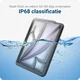 Apple iPad Air 13 (24/25/26) Hoes Waterdicht Full Protect Cover IP68 Zwart afbeelding 2
