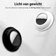 Airtag Case Houder Hoesje met Plakbare Zelfklevende Sticker Wit afbeelding 6